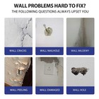 Drywall Repair Kit 2-pack Wall Mending Agent Wall Spackle With Tools