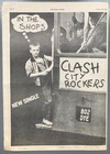 The Clash 1978 Vintage Poster Advert City Rockers Joe Strummer