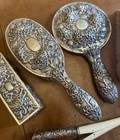 Superb Chinese Export Silver Dressing Table Set  Hung Cheong  Shanghai  C1900