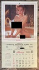 1986 Playboy Playmate Pinup Business 12 Month Wall Calendar