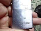 Signed Trench Art Vietnam War Era 64-67 Uss Springfield Clg-7 1966 Zippo Lighter