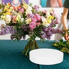 3pcs Foam Circles For Crafts White Floral Arrangement Foam Discs