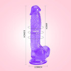 Realistic Dildo 7  Silicone Cock Sex Toy Suction Cup Masturbation Women Anal New
