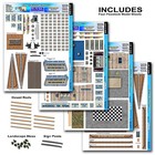 1 64 Slot Car Drive-in-theatre Photo Real Diorama Fits Afx Tyco Hotwheels   More