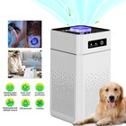 4x Large Room Air Purifier Home Hepa Washable Filter Air Cleaner For Pets