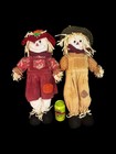 Screen Used Scarecrow Doll Pair  2      Halloween Ends Movie Prop  2022  With Coa
