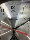 Ship   s Clock Porthole Look Brass   Oak 13 5 Inch  Ships Time   Not Working