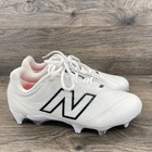 New Balance Womens W Burn Lw4 White Lacrosse Cleat Cleats Size 5 5
