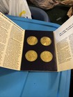 1982 World s Fair Collector Set   4-coin Medal Set  
