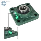 2 Pack Ucf205-16 1  Bore Solid Base Pillow Block Flange Mounted Bearing 4 Bolt