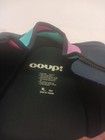 Coup  Wetsuit Shorty Scuba Neoprene Black Green Pink Zip Up Euc Mens Sz Medium