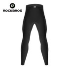 Rockbros Men s Cycling Pants Windproof Fleece Thermal Trousers Padded Shockproof