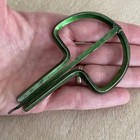 Vintage Metal Jaw Harp Green Bluegrass Twang Country Folk Music Instrument Mouth