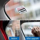 300pcs Oil Change Service Reminder Stickers Window Lite Sticker Pack 2 x2  New