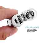 60x Magnifying Loupe Jewelry Jewelers Pocket Magnifier Loop Eye Glass Led Light