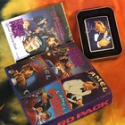 Vtg Zippo 1997 Camel Joe Purple Tux Camel Lights Pack Chrome Cards And Coasters