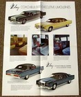 Vintage Moloney Limo Sales Brochure Metcalf Reis Lincoln Mercury Burlingame Ca