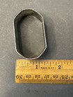 Silverplate M Monogram Deco Napkin Ring Holder Vintage