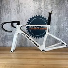 Low Mile  Quickpro Er one Medium Carbon Disc Brake Frameset 700c Starlight White