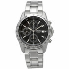 Seiko Spirit Black Dial Chronograph Stainless Steel Sbtq041 Men s Watch
