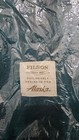 Alaska Airlines Filson First Class Throw Blanket Travel Plaid Black Watch New