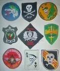 The Wolf Pack - Lot X 9 Patch - Macv - Special Forces Sniper - Vietnam War  9 31