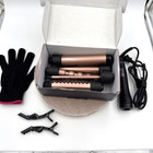 5 In 1 Curling Wand Set Lopeie Curling Iron With New Upgraded Thermal Brush