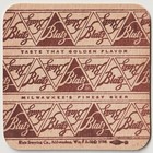 Blatz Beer Coaster Blatz Brewing Co Milwaukee Wi