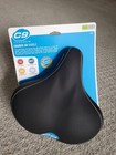 Sunlite Cloud-9 Bicycle Suspension Cruiser Saddle  Cruiser Gel  Tri-color Black