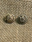 2 Dug Civil War Staff Officer Cuff Buttons Good Gold Recovered From Kennesaw Ga