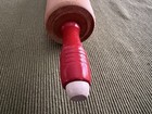 Vintage Wooden Rolling Pin Red Handled Farmhouse Country Primitive 15   
