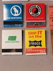 Lot Of 8 Railroad Full Unstruck Vintage Matchbook   Wmrr  Penn Central   