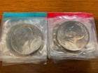 Full Roll Of 20 Bu ms 1972 P   D Uncirculated Kennedy Half Dollars In Mint Cello