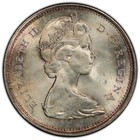 Canada  1967 Elizabeth Ii 25 Cents  Pcgs Ms 65  48 855 500 Mintage 