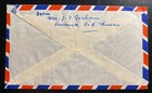 1956 Hong Kong Airmail Cover To Glasgow Scotland