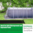 Solar Pool Heater  2 5 X 20 Feet Above Ground inground Solar Panels For Pool