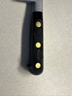Vintage - Sabatier 10  Blade Chef Knife - Dark Wood Handle