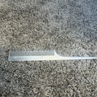 Vintage Tip Top Aluminum Rat Tail Comb Handmade In Japan Metal Hair Styling Tool