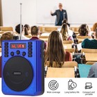 Portable Pro Audio Rechargeable Pa System Wireless Amplifier   Wired Mic Bt-92