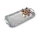 Arthur Court Designs Metal Aluminum Grape Decorative Serve Ware Serving Tray    