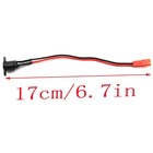 Lq Industrial 17cm 6 7 Inch Charging Port Wire Silicone Cover Black
