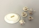 Super Cute Vintage Miniature Porcelain Tea Set