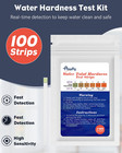 Hardness Test Kit - 100 Strips For Drinking  Tap  Well  Pool   Spa Water - Quick