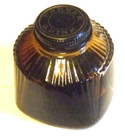 Parker Quink Ink Bottle Brown Ink