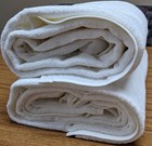 Nip Nwt New Lot White Jumbo Oversized Pool - Beach - Bath Towel   Sheet Cotton