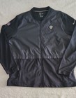 Nike Nfl New Orleans Saints On Field Apparel Jacket Black Size Xxl
