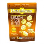Lemon Cake Bites Drizzilicious Mini Rice Cakes Vegan Gluten Free Healthy Snacks