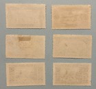 Lebanon Liban 1928 Stamps Scott  96 - 101 Complete Set Of 6 Used  f117 