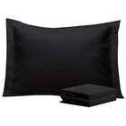 Standard Pillow Shams  Set Of 2  Microfiber 26  X 20   pack Of 2  Black