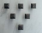 Vintage Old-style Cast-iron Cabinet Drawer Door Ornate Knob Handle 6pcs